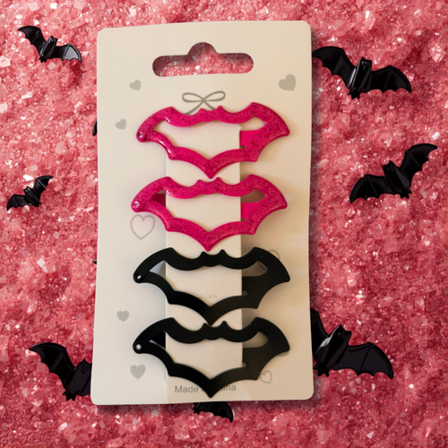Bat Hair Clips