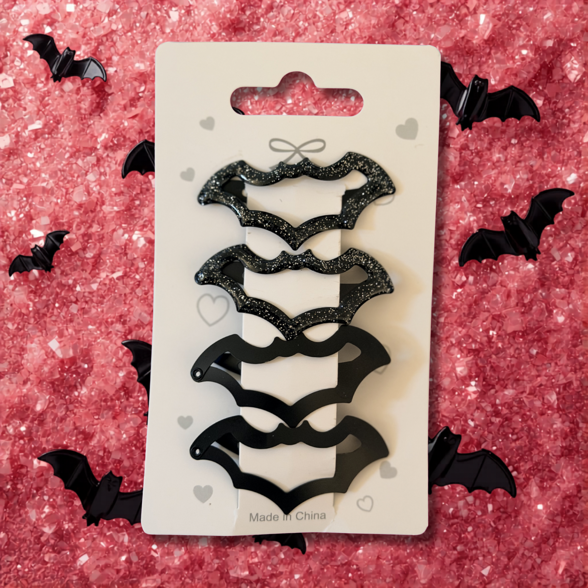 Bat Hair Clips