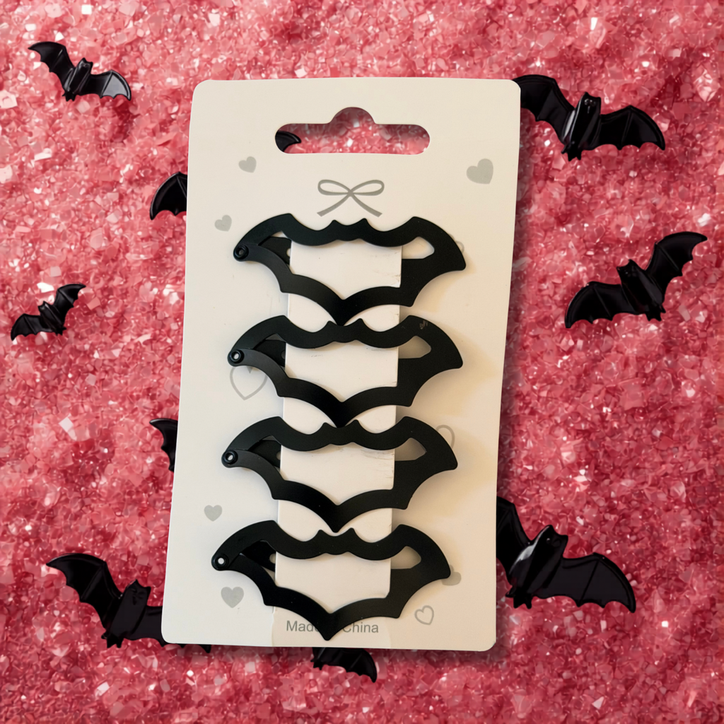 Bat Hair Clips